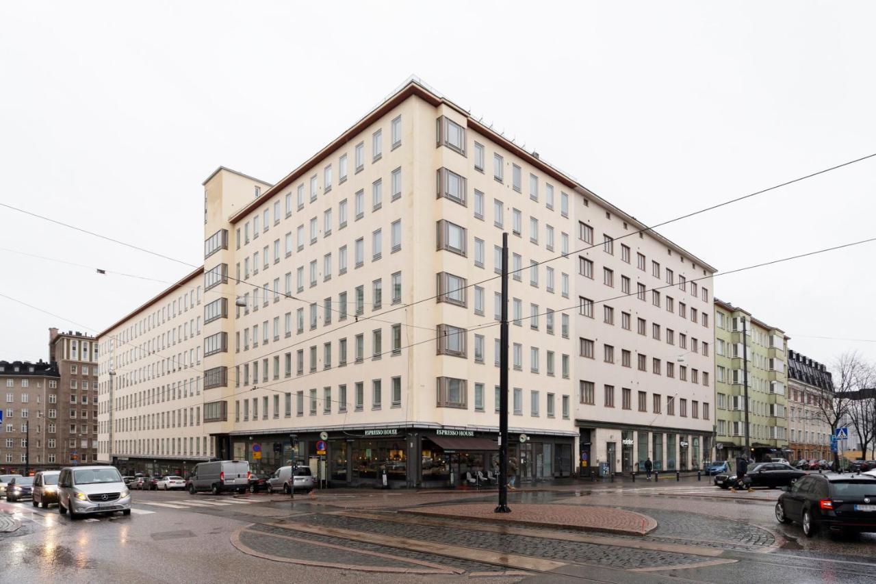 2Ndhomes Kamppi 1Br Apartment With Amazing City Views Helsinki Luaran gambar